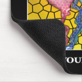 Sky is uw grens-Motivatie berichten muismatten (Hoek)