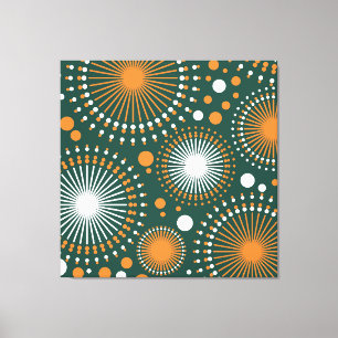  Sky Joy Fireworks Fiesta Canvas Afdruk