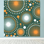 Sky Joy Fireworks Fiesta Canvas Afdruk (Insitu (Houten vloer))