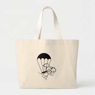 Sky Jump Wedding Grote Tote Bag