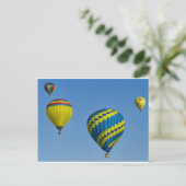 Sky kleur briefkaart (Staand voorkant)