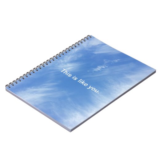 Sky-laptop - Dit is zoals u. Notitieboek (Linkerzijde)