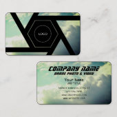 Sky lens abstract professional visitekaartje (Voorkant / Achterkant)