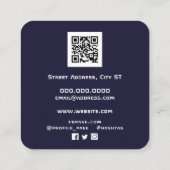 Sky lens visitekaartje (Achterkant)