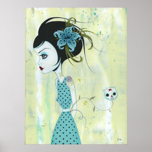 Sky Lili Canvas Print (Voorkant)