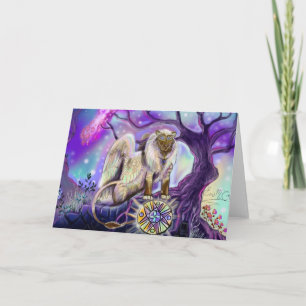 Sky Lion~wenskaarten Kaart