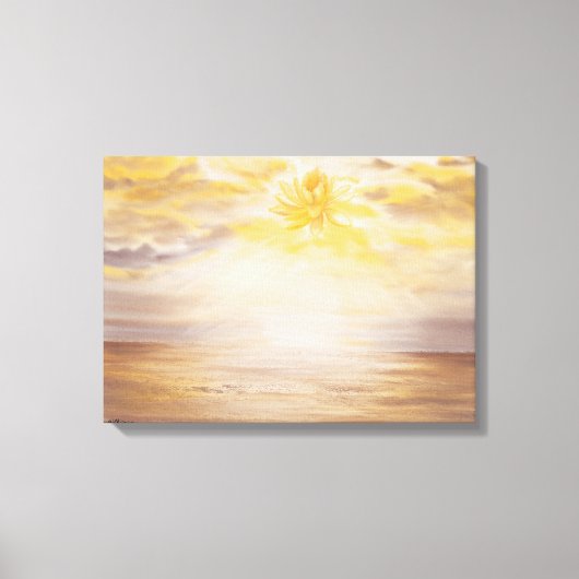 Sky Lotus Canvas Afdruk (Voorkant)