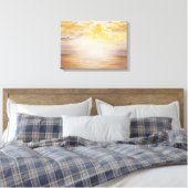 Sky Lotus Canvas Afdruk (Insitu (Slaapkamer))