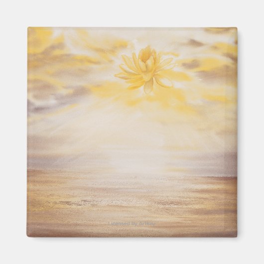 Sky Lotus Magneet (Voorkant)