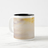 Sky Lotus Tweekleurige Koffiemok (Voorkant links)