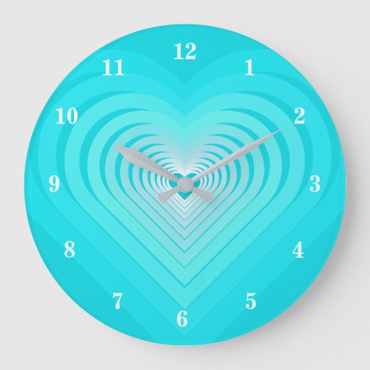 Sky Love - Blue Grote Klok (Voorkant)