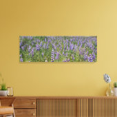Sky Lupines Canvas Afdruk (Insitu (Woonkamer))