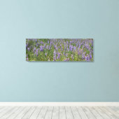 Sky Lupines Canvas Afdruk (Insitu (Houten vloer))