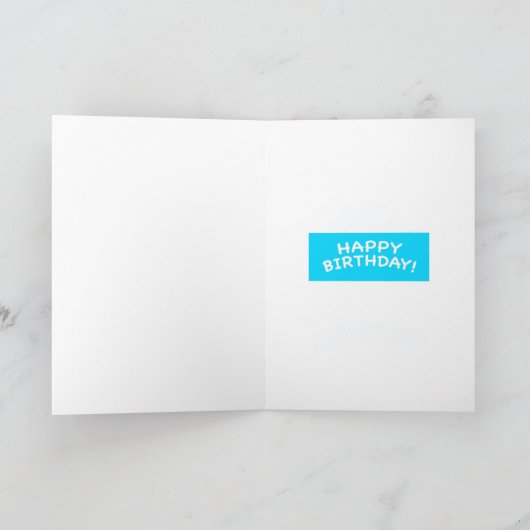 SKY MAIL Birthday-kaart Kaart (Binnen)