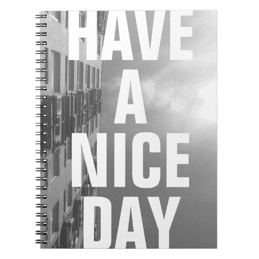 &Sky maken met woorden Notitieboek (Voorkant)