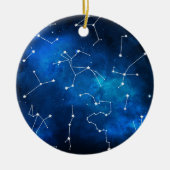 Sky Map Constellation Astronomy Lover Keramisch Ornament (Voorkant)