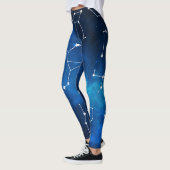 Sky Map Constellation Astronomy Lover Leggings (Links)