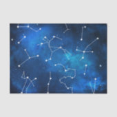 Sky Map Constellation Astronomy Lover Tissuepapier (Voorkant)