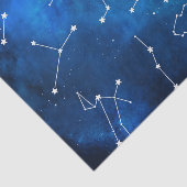 Sky Map Constellation Astronomy Lover Tissuepapier (Detail)