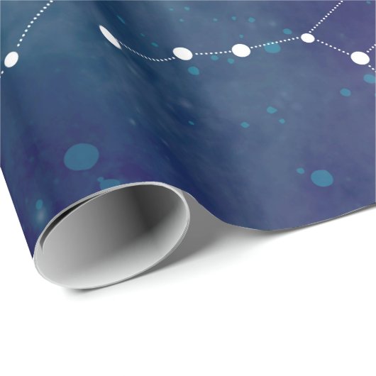 Sky Map Constellations Astronomie Cadeaupapier (Rol Hoek)