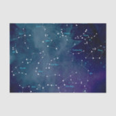 Sky Map Constellations Astronomie Tissuepapier (Voorkant)