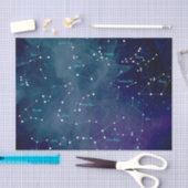 Sky Map Constellations Astronomie Tissuepapier (Craft)