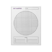 Sky Mapper Notitieblok (Linkerzijde)
