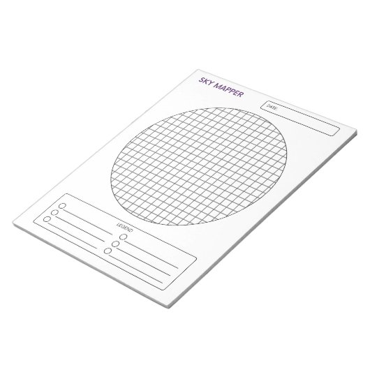 Sky Mapper Notitieblok (Schuin)