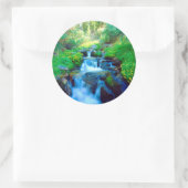 Sky Meadows in het Sierra Nevada gebergte Ronde Sticker (Tas)