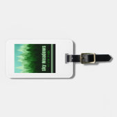 Sky Meadows State Park Virginia Forest Bagagelabel (Voorkant horizontaal)