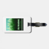 Sky Meadows State Park Virginia Forest Bagagelabel (Achterkant horizontaal)