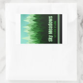 Sky Meadows State Park Virginia Forest Rechthoekige Sticker (Tas)