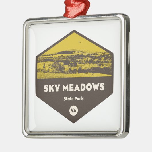 Sky Meadows State Park, Virginia Metalen Ornament (Links)