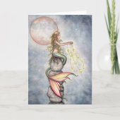 Sky Mermaid Greeting Card Kaart (Voorkant)