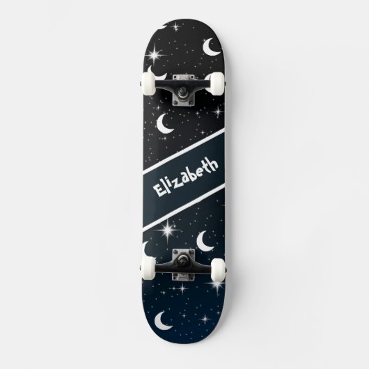 Sky Moons Sterpatroon Koel Skateboard Deck (Voorkant)