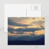 Sky, Mountain en Cloud Briefkaart (Voorkant / Achterkant)