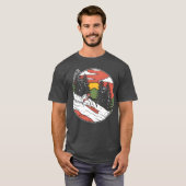 Sky Mountain Mountaineer And Rock Climber Gift fam T-shirt (Voorkant volledig)