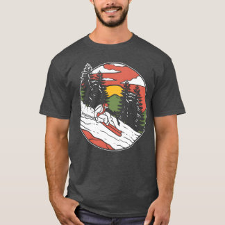 Sky Mountain Mountaineer And Rock Climber Gift fam T-shirt