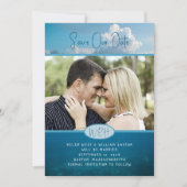 Sky n Water Photo Save Our Date Notice (Voorkant)