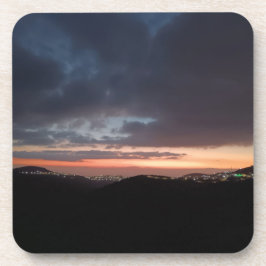 sky night Hard plastisch onderzetter