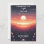 Sky Night Zonsondergang Sterren Maan Wolk Twilight Kaart (Voorkant)