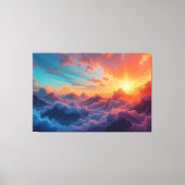 Sky Ocean Canvas Afdruk (Voorkant)