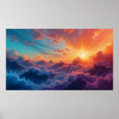 Sky Ocean Poster (Voorkant)