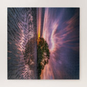 Sky Ocean Ripple Legpuzzel (Horizontaal)