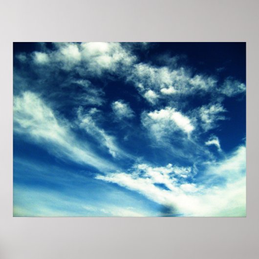 Sky of Clouds Poster (Voorkant)