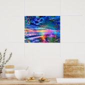 Sky of Heavenly Wonders - Poster (Keuken)