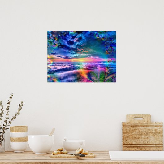 Sky of Heavenly Wonders - Poster (Keuken)