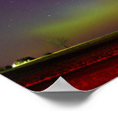 Sky of Light Northern Lights Panorama Poster (Hoek)