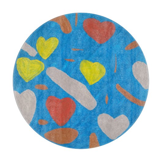 Sky of Love Cutting Board Snijplank (Voorkant)