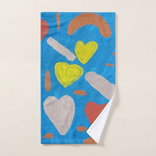 Sky of Love Hand Towel Handdoek (Handdoek)
